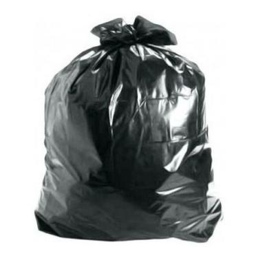Imagem de Saco De Lixo Plástico Preto 60 Litros Com 100 Unidades - HIGIPACK