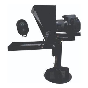 Imagem de Teleprompter Mini Comp Base/controle Simples/adaptador Dslr - Texano