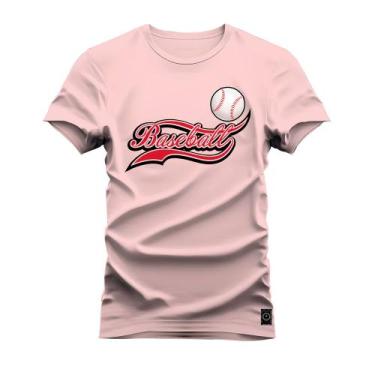 Imagem de Camiseta Plus Size Algodão Premium T-Shirt Baseball - Nexstar, G4, Ros