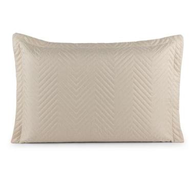 Imagem de Kit 02 Porta Travesseiro Matelado Ultrassônico 70cm x 50cm Cores Lisas
