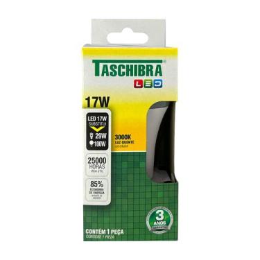 Imagem de Lâmpada de Led Bulbo TKL100 17W 3000K E27 Autovolt - Taschibra - 69028