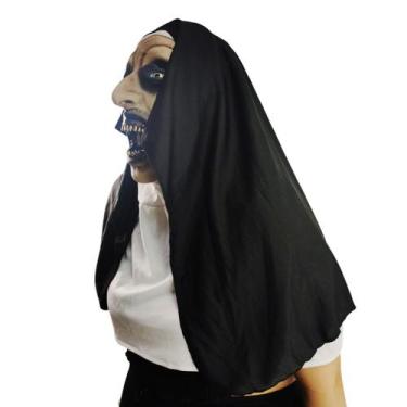 Imagem de Mascara Freira Realista Latex Hallowen Carnaval Festa Evento Susto Ter