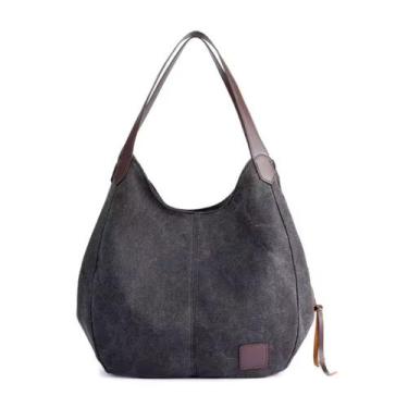 Imagem de Bolsa Feminina Ombro Viagem Trabalho Media Escritorio Estilo - Alwy, P