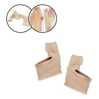 Imagem de Par Meias Joanete Corretor Silicone Ortopédico Novo Original - Moobfy,