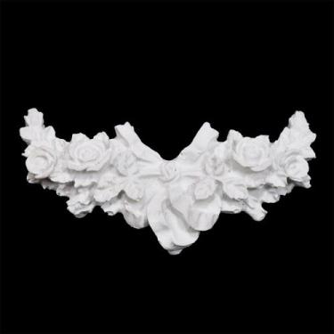 Imagem de Aplique Cantoneira Laço Pequeno Kit 3 Un. 8X4 R0039 Resina - ATACADÃO 