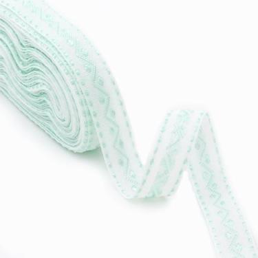 Imagem de Fita Galão Zig Zag Marwan 15mm - 10 Metros, 076 VERDE MENTA