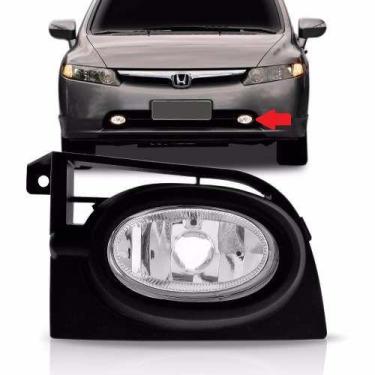 Imagem de Farol Milha Auxiliar Neblina Civic 2006 2007 2008 Esquerdo - PhD