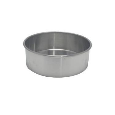 Imagem de Forma de Bolo Redonda de Aluminio Reta Fixa 20x7cm 1367 Doupan
