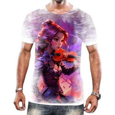 Imagem de Camisa Camiseta Tshirt Instrumento Corda Violinos Melodia 4 - Enjoy Sh