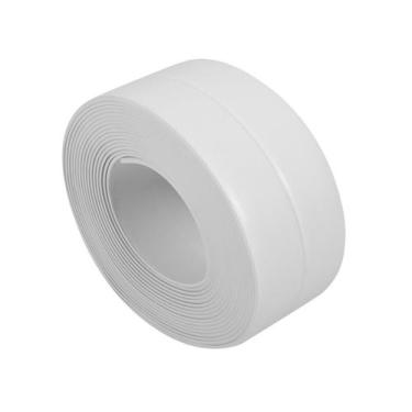 Imagem de Fita adesiva de vedação calafetagem Impermeavel Rejunte selador Banhei