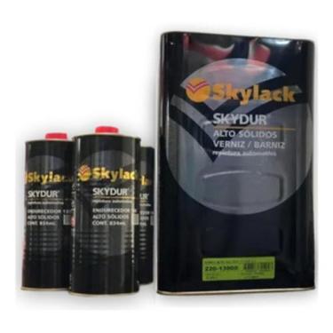 Imagem de Verniz auto sólidos 1300 kit com 3 catalisadores - Skylack
