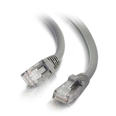 Imagem de Cabo C2G 31360 Cat6 – Cabo de rede Ethernet não blindado Snagless, cinza (75 pés, 22,86 metros)