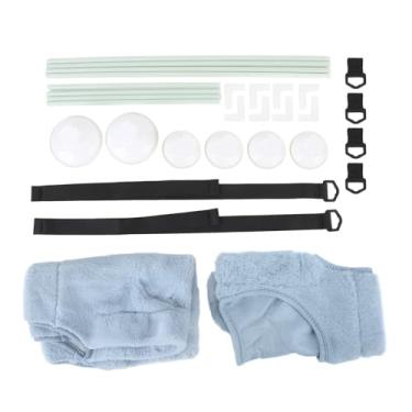 Imagem de Rede para Janela de Gato, Ventosa, Poleiro de Janela de Gato, Poleiro de Pelúcia Quente, Capacidade de Carga de 33 Libras, Assento Aconchegante para Banho de Sol para Gatos