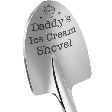 Imagem de LEJIAJINW presentes engraçados de colher de sorvete do pai para o pai, papai, presentes de natal, padrasto, pai bônus, marido - recheios de meia exclusivos para homens, aniversário do pai, d