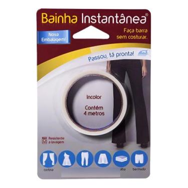 Imagem de Fitas Bainha Instantânea Magica Faça Barra Costura Calça - Tia Ajuda