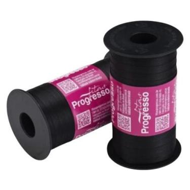 Imagem de Fita de Cetim Progresso 7mm 100 Mts Preto 219