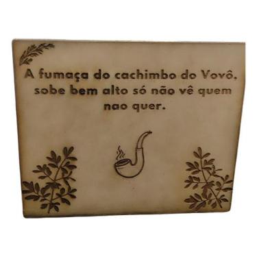 Imagem de Kit 3 Placas Decorativa Preto Velhos Mdf Preta Velha 15x20cm - Baobaar