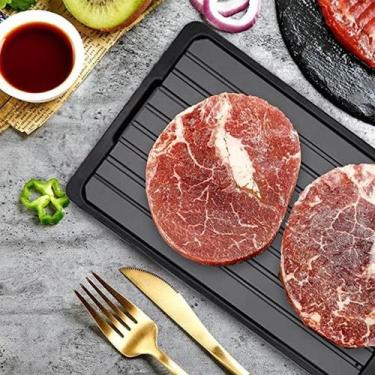 Imagem de Placa Mágica De Descongelar Alimentos Ultra Rápida Multiuso - Bc Bora 