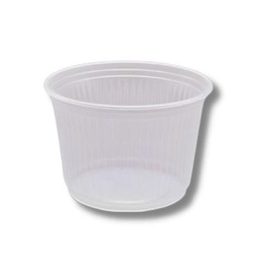 Imagem de Pote Plástico Descartável Redondo S/ Tampa 250ml C/ 50 Un - TOTAL PLAS