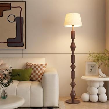 Imagem de Lâmpada De Chão Contemporânea Luxo Sala De Estar Familiar Quarto De Estudo Villa Hotel Casas Modelo LED Retro Criatividade Decorativa Luz De Pé (Estilo 47)