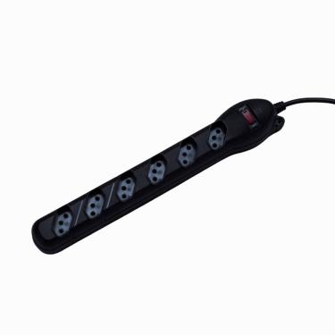 Imagem de Filtro De Linha Qualitronix Qfl6 6 Tomadas Preto