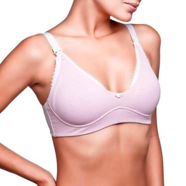 Imagem de Sutiã Amamentação Love Secret 94308 Microfibra, 48, Branco