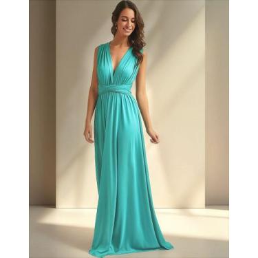 Imagem de Vestido Madrinhas Longo Varias Formas De Uso Multiformas - Casual Dres