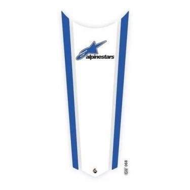 Imagem de Adesivo Faixa Gravata Tanque Resinado Cg Apinestars 068 - Resitank