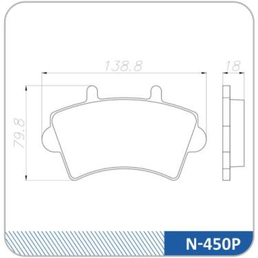 Imagem de Pastilha de Freio Dianteiro Renault Master 2002 a 2013 - COBREQ