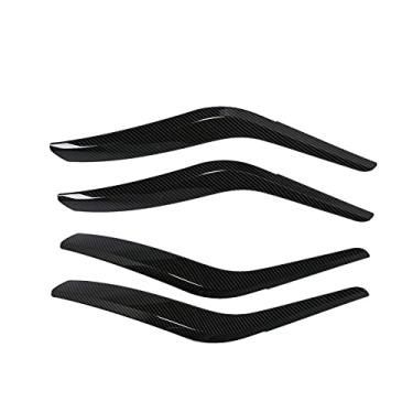 Imagem de GRCFUMO 4PCS ENTREGO DO ARMES DE ARMO DE ARMA DO ARMO DO ARMO DE ARMA, PANTEL DO PAINEL DO PAINEL SUPLUTIÇÃO, MANUS DE SUPPROTO DE SUPPROTO DA PORTA DE ESTILLING PARA X1 E84 (D (carbon fiber model))