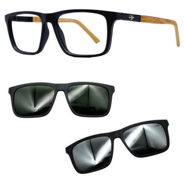 Imagem de Oculos Mormaii 6112 Swap 4 AFL Com 2 Clipons G15 e Prata, Afl