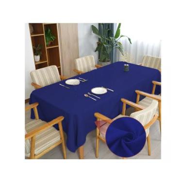 Imagem de Toalha Mesa Retangular Tecido Rustico Lavável 2,50 X 1,40m - Casa Arma