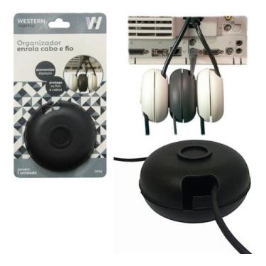 Imagem de Organizador/enrolador Portatil De Fios/cabos - Western 