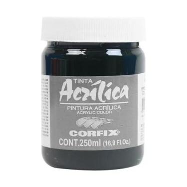Imagem de Tinta Acrílica 250ml G2 088 Verde Hooker Corfix, 088 - VERDE HOOKER