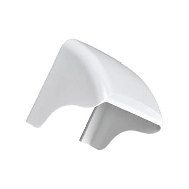 Imagem de Baoblaze Tampa de Tomada de Caixa à Prova D'água Universal Ao Ar Livre, Durável, Fácil de Usar, para Cozinha, Oficina, Camping, Viagens, BRANCO, Tamanho real