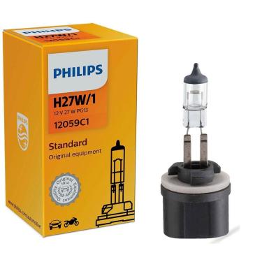 Imagem de Lâmpada Philips Standard 27W 12V PG13 H27W/1 Farol