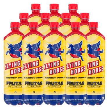 Imagem de Energético Flying Horse Energy Drink Frutas Amarelas 2l 12un