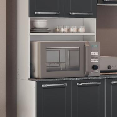 Imagem de Paneleiro Duplo 4 Portas Espaço para Forno em Aço Itatiaia