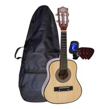 Imagem de Cavaco Acústico Natural Estudante MYTH - Middle Brown Brilhante + Aces