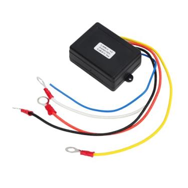 Imagem de Kit de Controle Remoto do Guincho Sem Fio Com Receptor e Dois Controles Remotos para o Aparelho de Interruptor do ATV SUV 12V 24V, Concha à Prova D'água ABS, Faixa de 75 Pés,