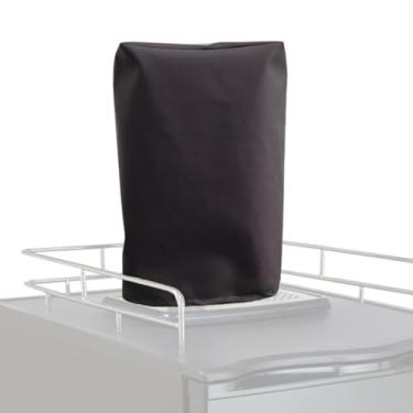 Imagem de COOSOO Kegerator Capa de proteção de torre de cerveja de toque único com zíper e cordão para uso externo ou interno