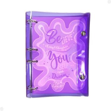 Imagem de Fichário Colegial CRISTAL 192 folhas 10 Divisórias DAC