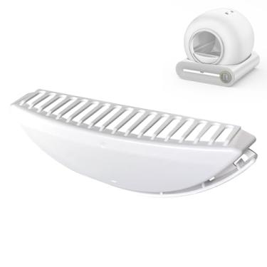 Imagem de DuckSky Peça de reposição para tapete de pé de gato para caixa de areia autolimpante de 65L + 9L automática, acessório de almofada branca