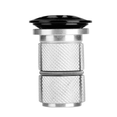 Imagem de Tampa Superior do Fone de Ouvido de Liga de Alumínio para Mountain Bike Yctze, Bung Expansor de Garfo de 1/1,25 Polegada, Ideal para, BMX, Ciclismo, Fones de Ouvido de Carbono