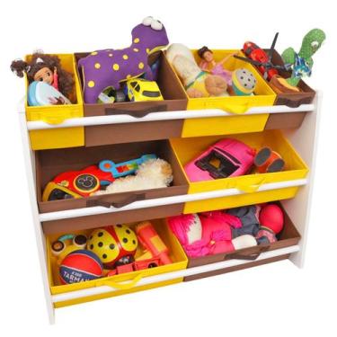 Imagem de Organizador Infantil Especial Princesas Bonecos Decorativo - Organican