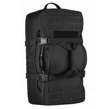 Imagem de HUNTVP Mochila militar tática de 60 L, esportiva, para uso ao ar livre, mochila para caça, acampamento, trilha, viagem