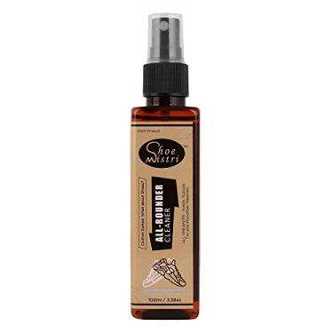 Imagem de Shoe Mistri Spray de limpeza para sapatos, limpador rápido de couro, spray de limpeza líquido, ideal para camurça, nobuck, lona, malha, malha e a maioria dos outros tecidos absorventes