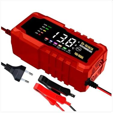 Imagem de Carregador de Bateria Automotivo para Carro e Moto, Bivolt Carga Inteligente