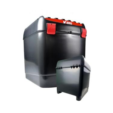 Imagem de Baú Bauleto Entregadores Moto 100 Litros Cg Titan Fan150/160