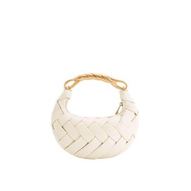 Imagem de Bolsa JW PEI Orla Weave em material vegano branco